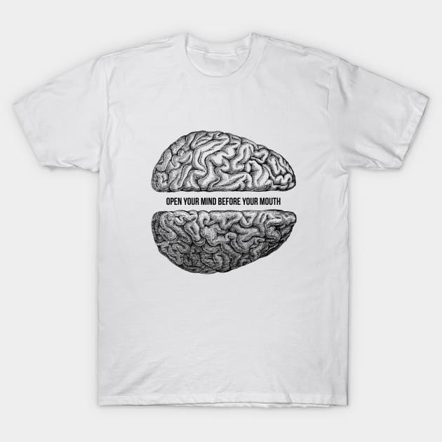 Open your mind T-Shirt by BRAVE CREATION